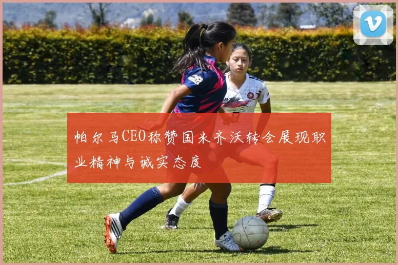 帕尔马CEO称赞国米齐沃转会展现职业精神与诚实态度