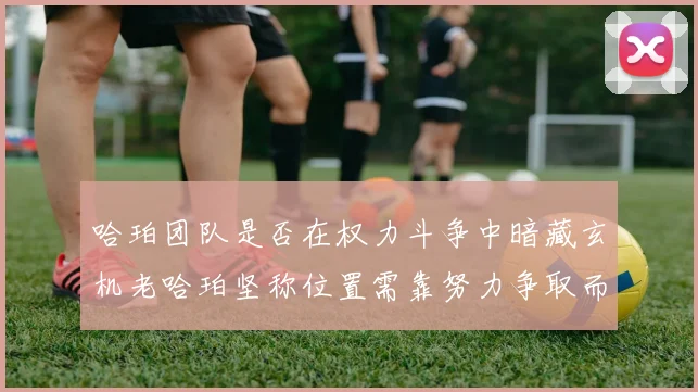 哈珀团队是否在权力斗争中暗藏玄机老哈珀坚称位置需靠努力争取而非索要